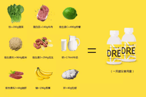 DRE多維蛋白肽固體飲料