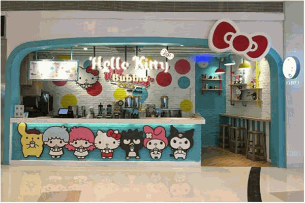 Hello Kitty Bubble茶飲加盟