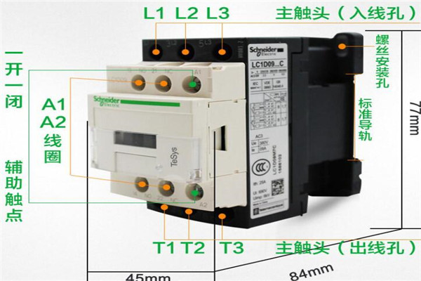 施耐德接觸器加盟