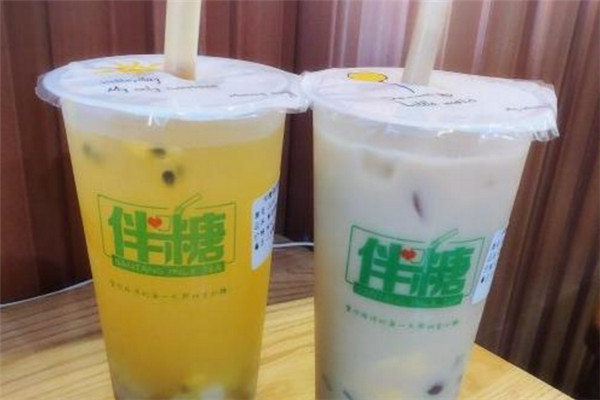 伴糖奶茶加盟