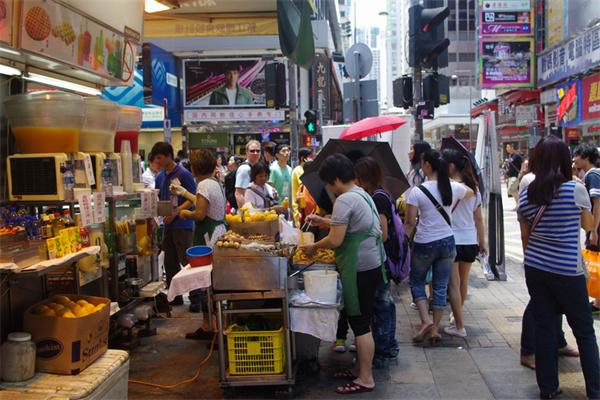 街邊小吃魚餅