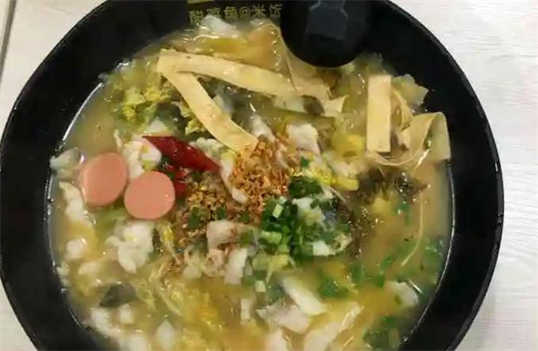 魚吖吖酸菜魚米飯