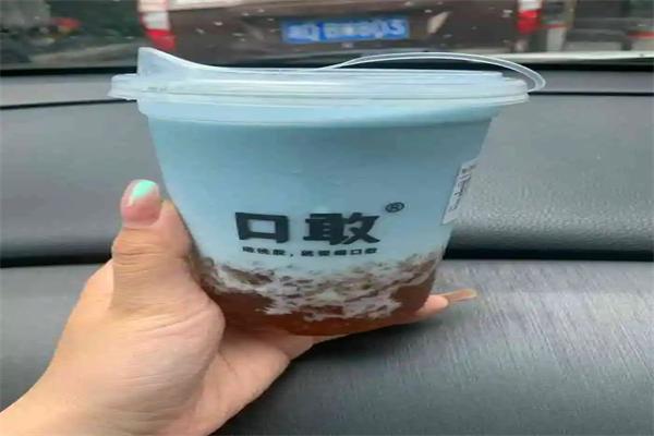 口敢鮮果奶茶