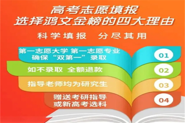 鴻文高考志愿填報(bào)加盟